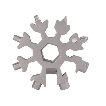 18 In 1 Portable Multifunctiona Snowflake Shape Wrench Mini Camping Outdoor Tool 18 In 1 Portable Multifunctiona Snowflake Shape Wrench Mini Camping Outdoor Tool